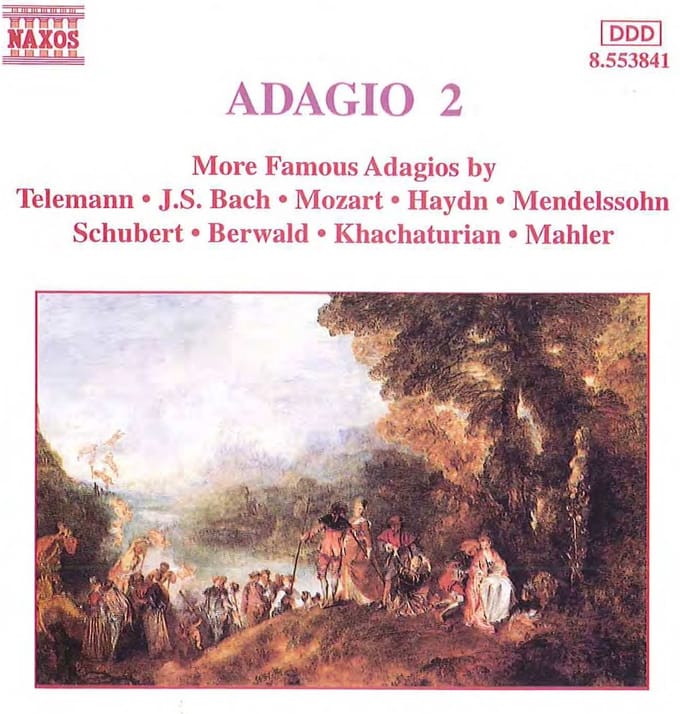 Adagio 2 - More Famous Adagios//Works:Bach/Mozart/ Haydn/Mendelssohn/Mahler - V/a