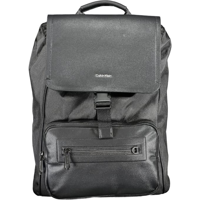 Calvin Klein Nero Polyester Rugzak voor Mannen