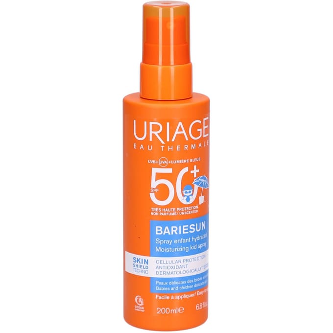Uriage Bariésun Zonnespray Kinderen SPF50+ 200ml