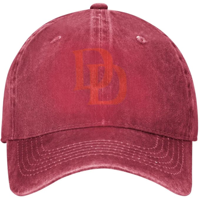 Baseballpet Daredevils Zomer Y2K Grappige Truckerpet Logo Dames Heren Buitensporten Baseballpetten Mode Adjustable pink