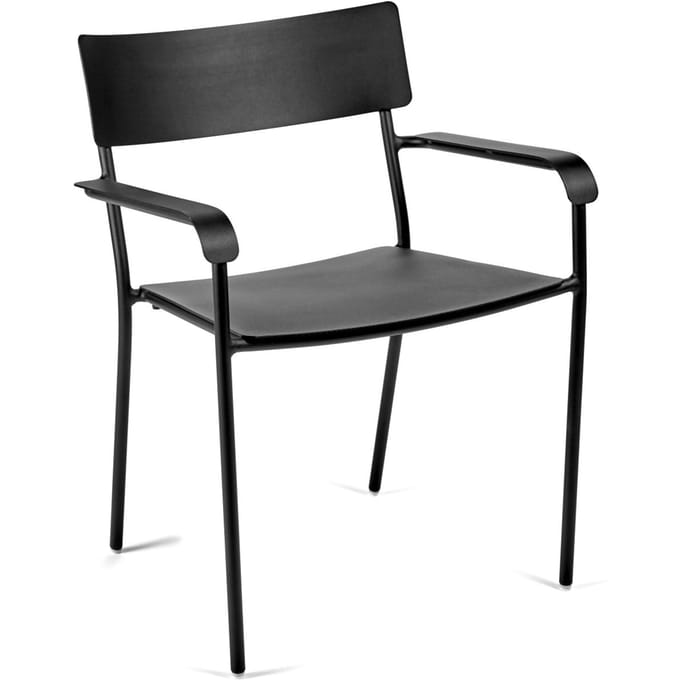 Serax Vincent Van Duysen August Tuinstoel Met Armleuning Zwart 59x60x79H cm