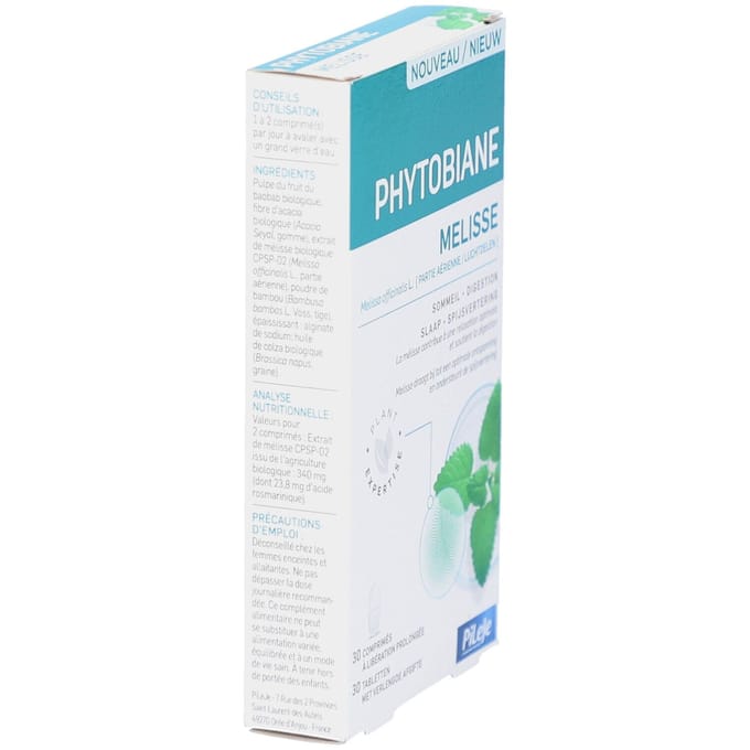PiLeJe Phytobiane Melisse 30 Gecomprimeerde tabletten