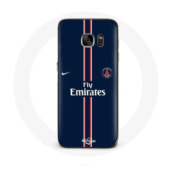 Coque pour Samsung Galaxy S7 Edge PSG Nike Fly Emirates Logo