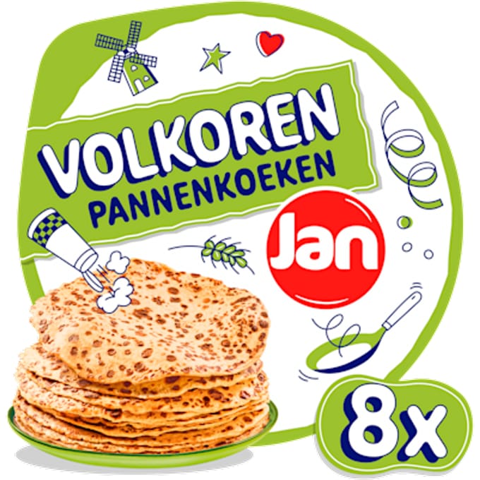 Volkoren pannenkoeken