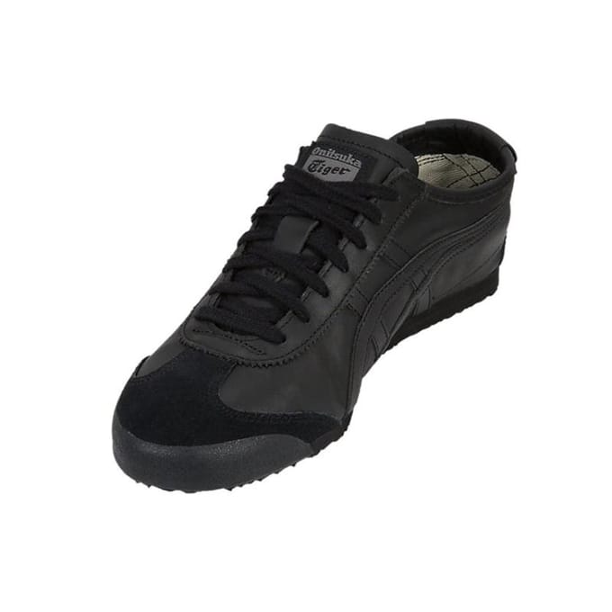Onitsuka Tiger Mexico 66 Suede Rétro Sports Antidérapantes Durables Légères Chaussures Décontractées Basses Unisexe sneaker Noir D4J2L-9090 39.5 black