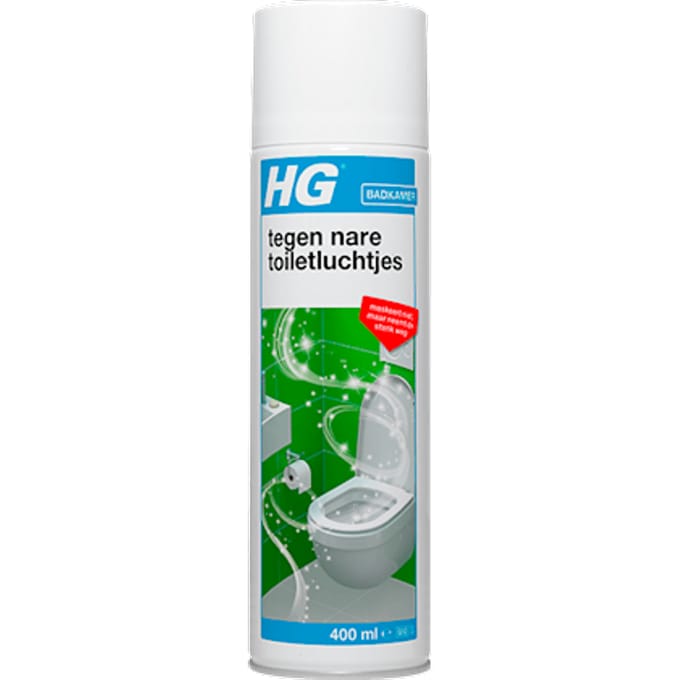 HG tegen nare toiletluchtjes 400ml