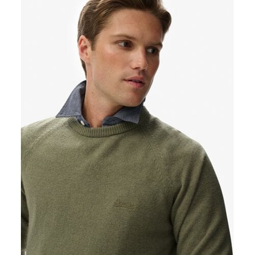 Superdry - Trui van wolmix - Heren - Sweaters