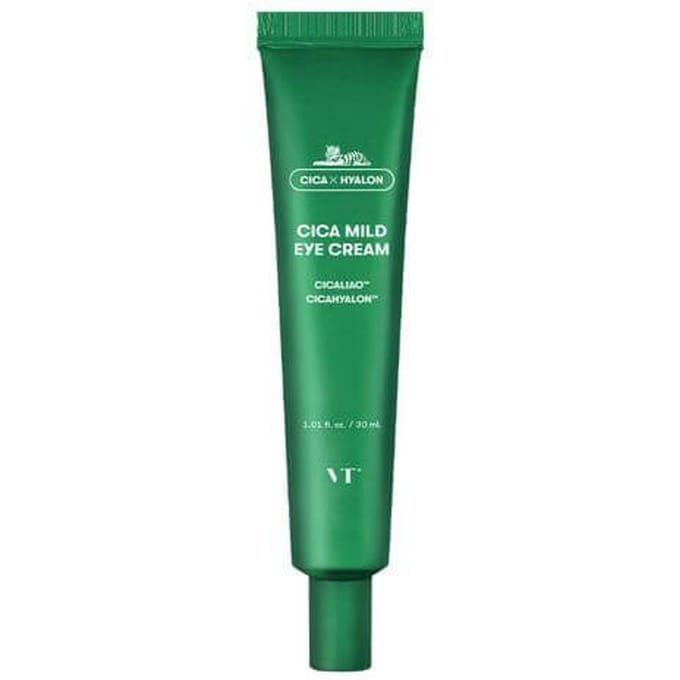 VT Cosmetics Cica Mild Eye Cream 30ml +RANDOM GIFT blue