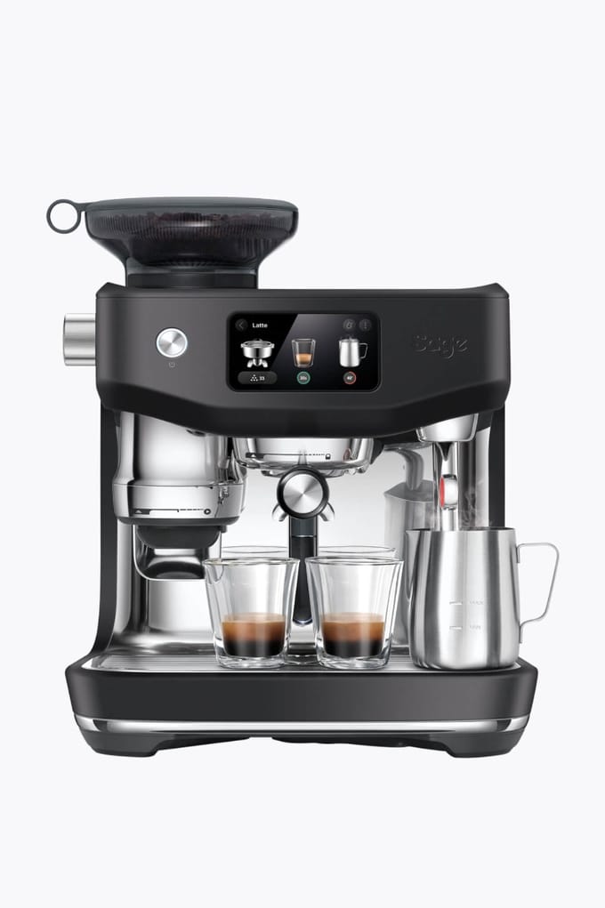 Sage SES985BTR the Oracle Jet Black Truffle - Pistonmachine - Touchscreen - Cold brew - Espressomachine