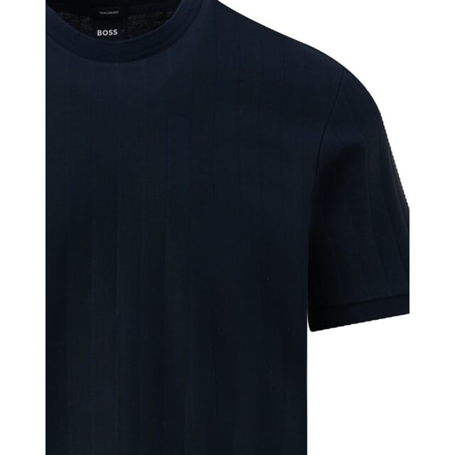 T-shirt BOSS Black H-Thompson navy ronde hals