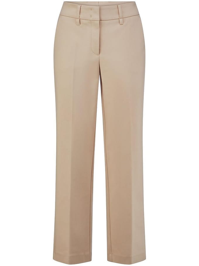 Enkellange broek Van Fadenmeister Berlin beige