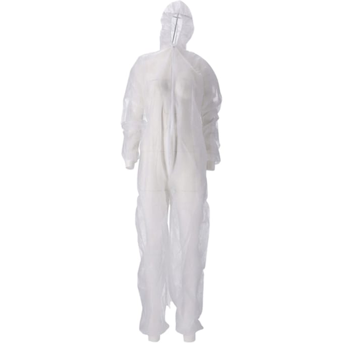 Overall CMT XL non-woven ritssluiting PP wit