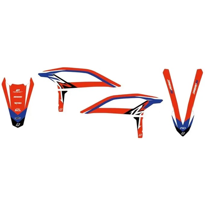 Motorfiets decoratie kit Blackbird Racing Dream Graphic 5