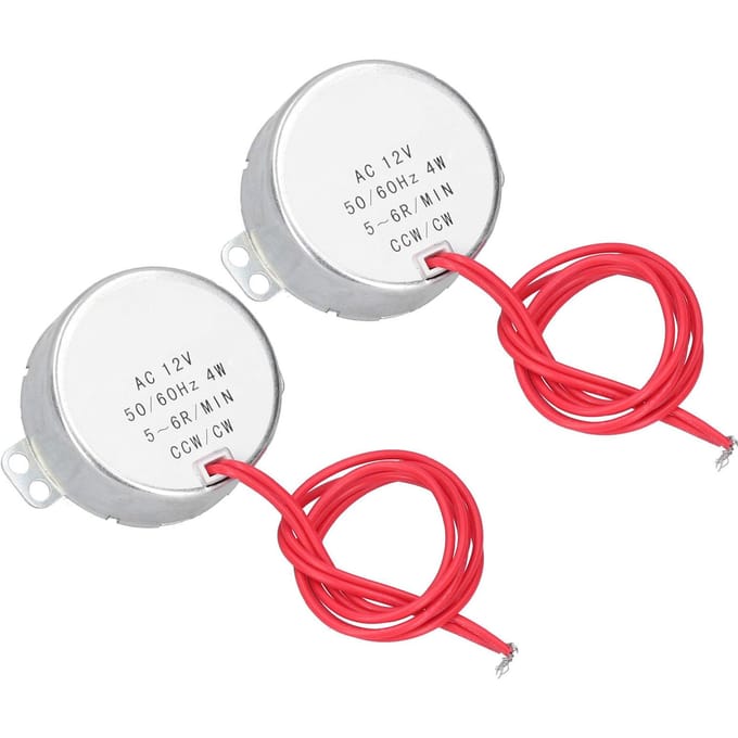 2 stuks AC Motor Synchroon CCW CW Micro Machinegereedschap Accessoires AC12V 5 6R MIN 4W