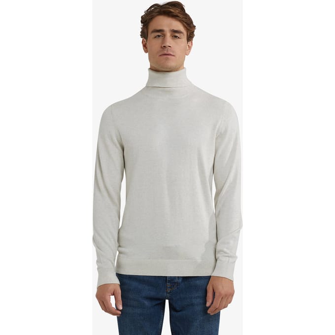McGregor Roll Neck Sweater Off White Taglia: 3XL | Dolcevita Outlet | Uomo | Bianco