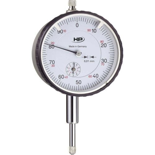 HELIOS PREISSER 0701103 Meetklok (Ø) 58 mm 10 mm Aflezing: 0.01 mm
