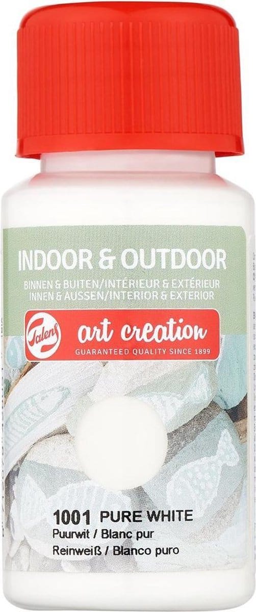 Talens Art creation indoor & outdoor 50mL 1001 puurwit