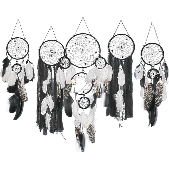 Attrape-rêves Maison Bureau Carillon Ornement Décoration Murale white
