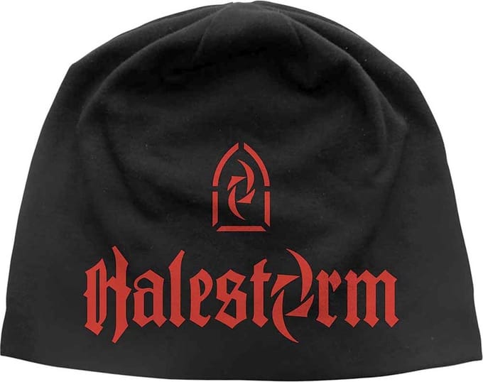 Halestorm - Logo JD Print Beanie Muts - Zwart