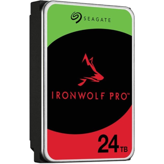 Seagate IronWolf Pro - 24TB - Harde schijf - ST24000NT002 - SATA-600 - 3.5"
