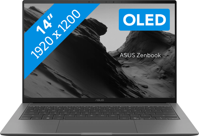 ASUS Zenbook S14 OLED UX5406AA-QJ045W - Copilot+ PC Laptop - Core Ultra 9 - 32GB/1000GB SSD - 14 inch