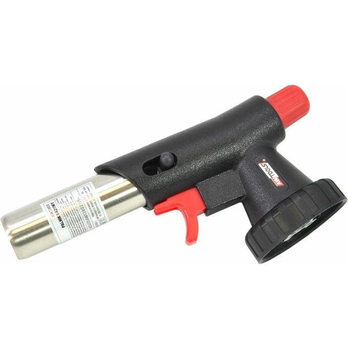 AWTools Typ 7 - Gasbrander - Piezo - Ergonomische Grijp - Roestvrij Staal