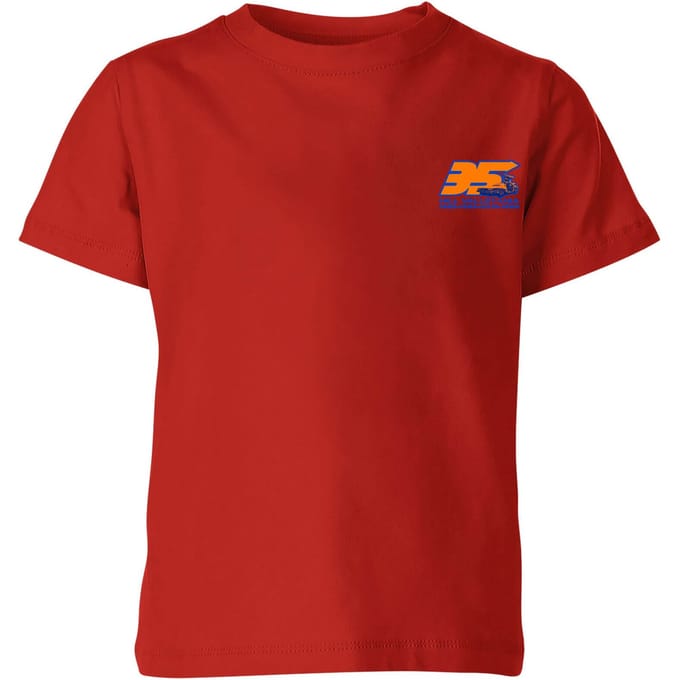 Back To The Future 35 Hill Valley Front Kids' T-Shirt - Red - 134/140 (9-10 jaar)