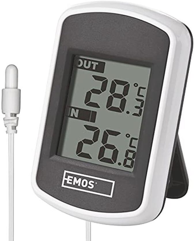 Digitale thermometer draadloos met groot display en nauwkeurigheid van 0,1 °C