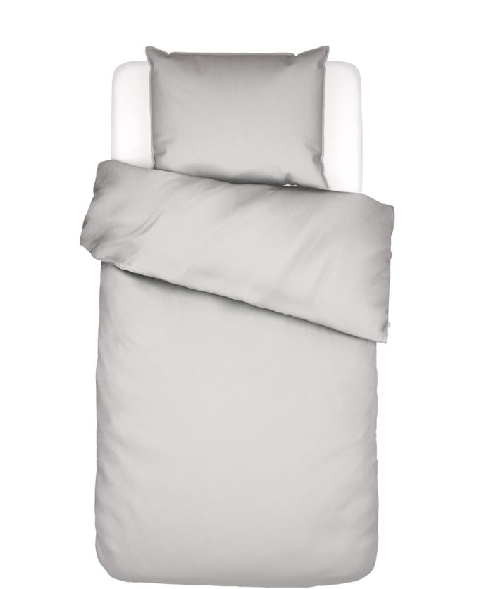 Essenza Minte Dekbedovertrek Grijs - Eenpersoons – 140x200/220 cm