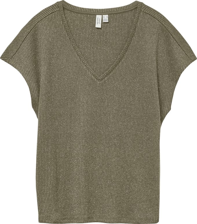 VERO MODA - VMFAJA S/S V-NECK TOP JRS BTQ - Dames - T-shirts