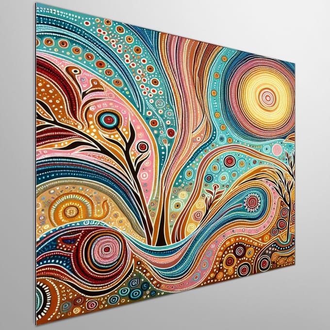 Kunstprint | Wanddecoratie | Dibond | 30 × 30 cm