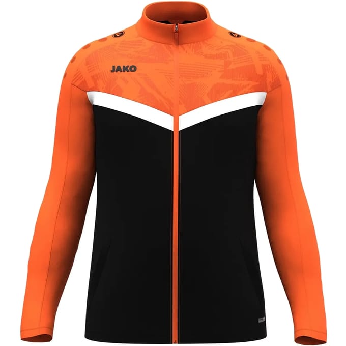 Jako Iconic Polyestervest Kinderen - Zwart / Fluo Oranje | Maat: 116