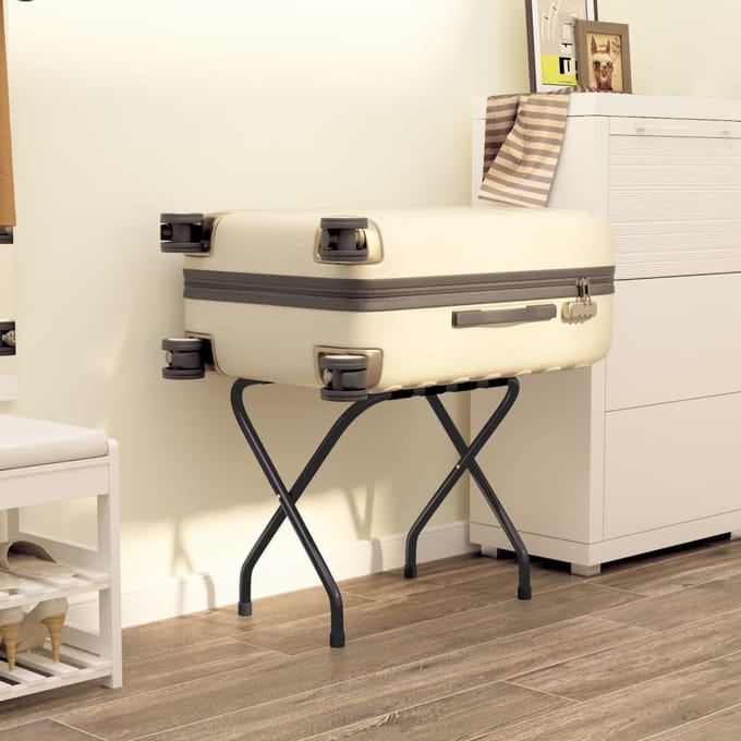 vidaXL - Bagagerek - 56x40x49 - cm - zwart