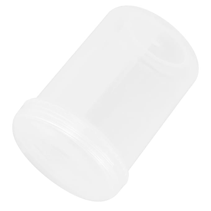 Opbergfles Plastic Transparant Klein formaat Polypropyleen Reiscontainers voor Strass white