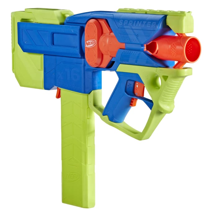 Nerf N Series Sprinter Blaster - kunststof, bereik tot 27 meter