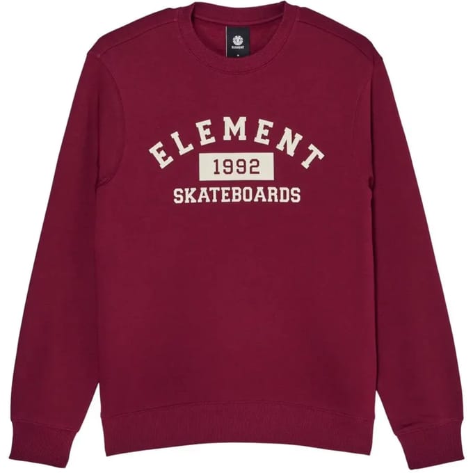 Element Home Team Sweatshirt Rood XL Man
