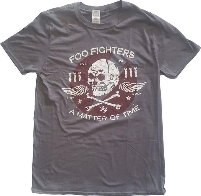 Foo Fighters - Matter Of Time Heren T-shirt - M - Grijs