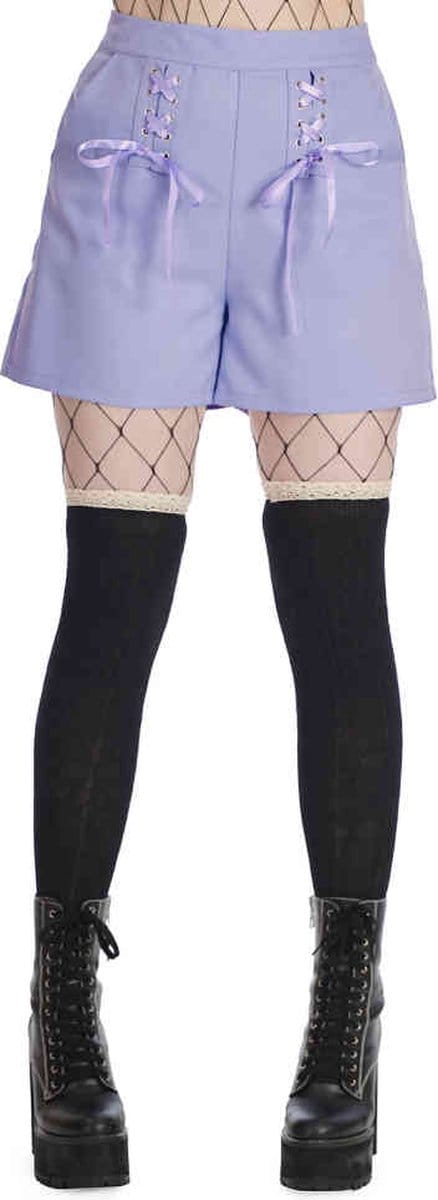 Banned - Shinobu Korte broek - S - Pastelpaars
