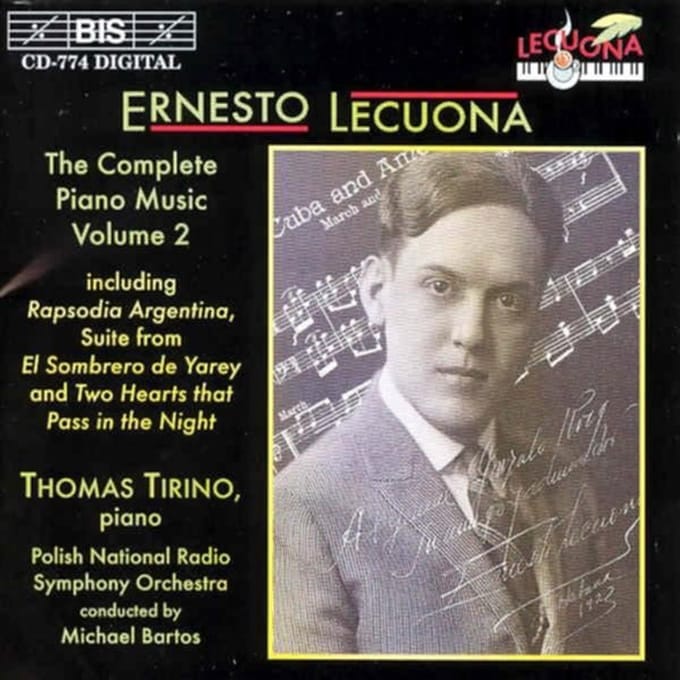 Thomas Tirino, Polish National Radio Symphony, Michael Bartos - Lecuona: Complete Piano Music Vol 2 (CD)