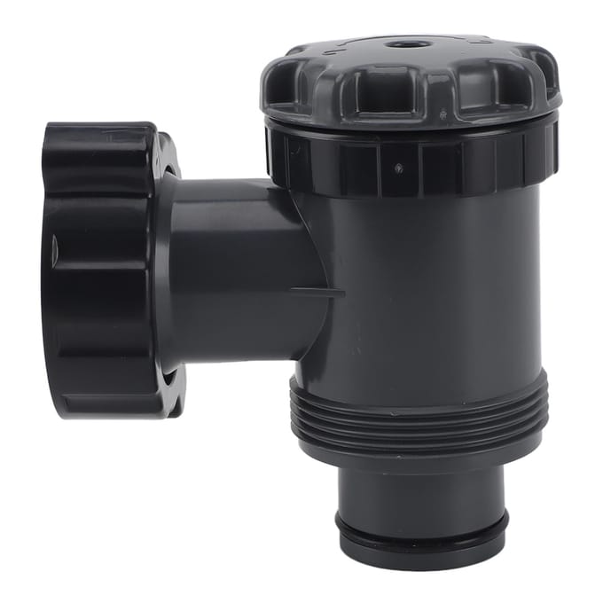 Vanne plongeuse de piscine 38 mm ABS anti-encrassement, vannes de remplacement efficaces marche/arrêt black