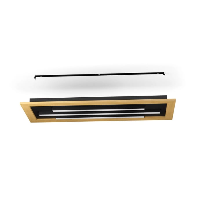 EGLO LED plafondlamp Tirrenara, afstandsbediening, 78x31cm
