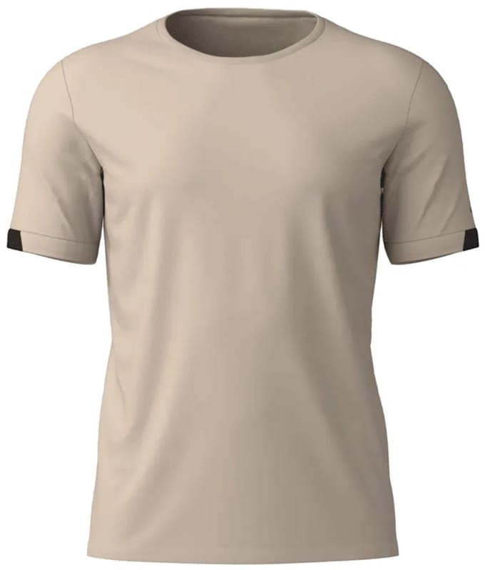Loeffler Mono Rc T-shirt Met Korte Mouwen Beige,Grijs 52 Man