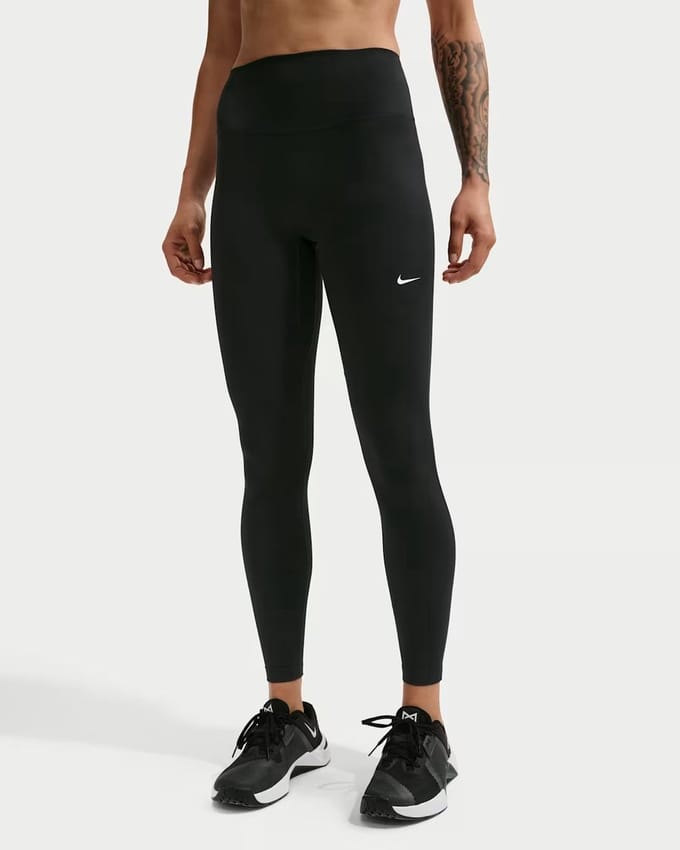 Nike Sportlegging One Seamless Front Dames - Maat XL