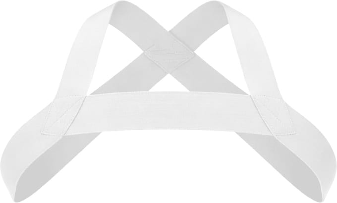 Barcode Berlin Harness Matt White - MAAT XS