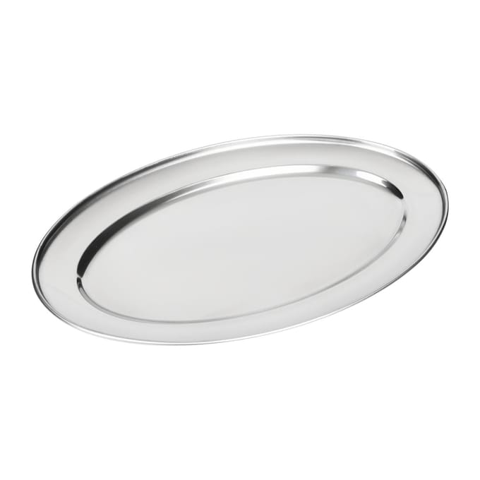 Olympia ovale RVS serveerschaal 60cm