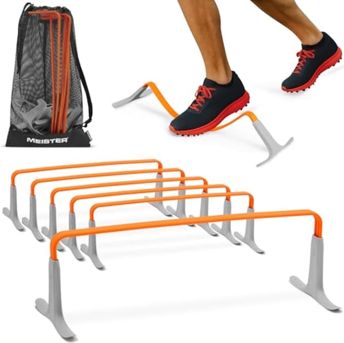 Agility Hurdles met Draagtas voor Snelheidstraining - Duurzame en Flexibele Hindernissen
