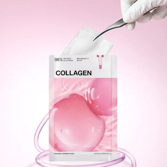 [MEDIHEAL] Essentieel Masker Collageen Kern Verstevigend 24ml*10ST pink
