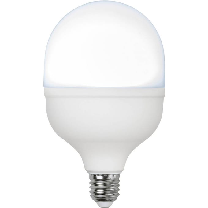 STAR TRADING LED lamp E27, 30 W, opaal, 6.500 K, 4.000 lumen, rond
