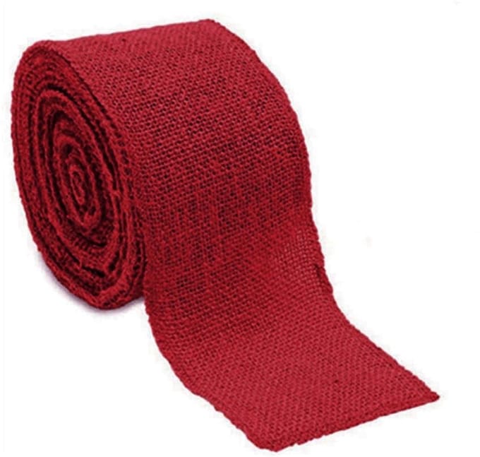 Dailygoods- Jute Lint - 3 Rollen - 6 cm Breed - Decoratie Lint