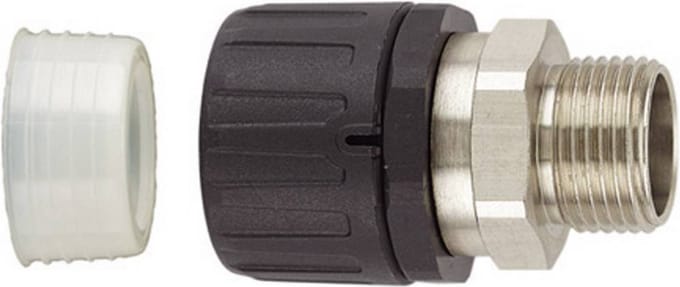 HellermannTyton 166-21906 HGL42-SM-M40 Slangbevestiging Zwart 35.50 mm Recht 1 stuk(s)